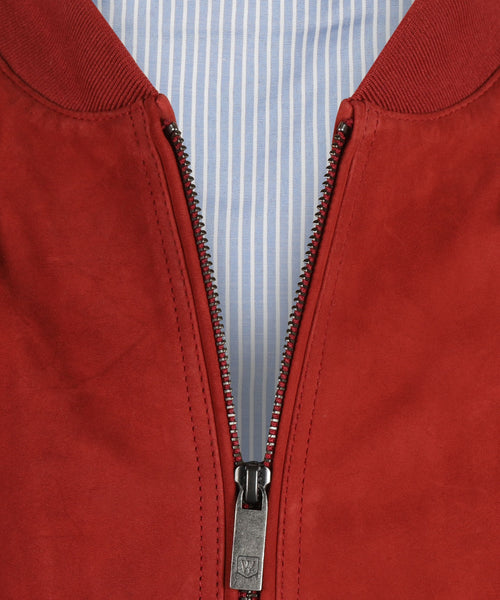 Suede Jacket Winston | Red