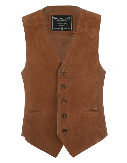 Gilet Suede | Brown