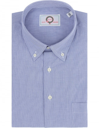 Elliot Shirt Button Down Lange Mouw | Blauw