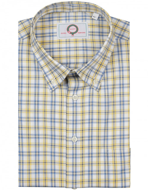 Elliot Shirt Button Down Lange Mouw | Geel