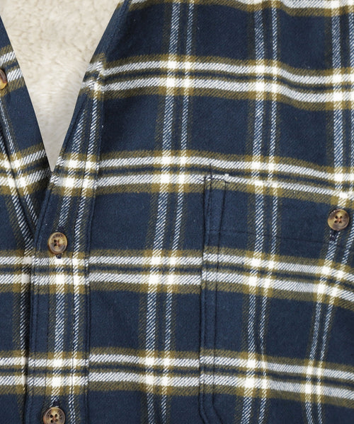 Lined Irish Shirt | Blue