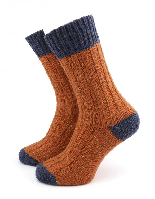 Flecks men's socks | Orange