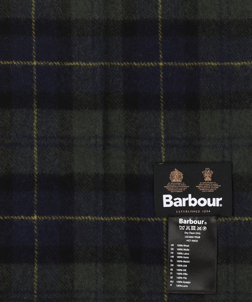 Barbour Lambswool Scarf | Olive Night