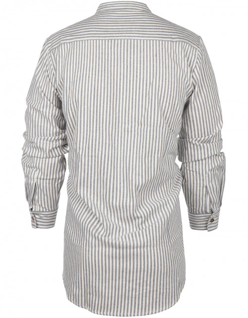 Overhemd Grandfather Shirt | Blauw