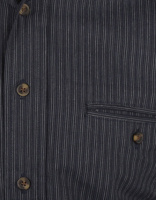 Shirt Grandfather Shirt | Navy Blue