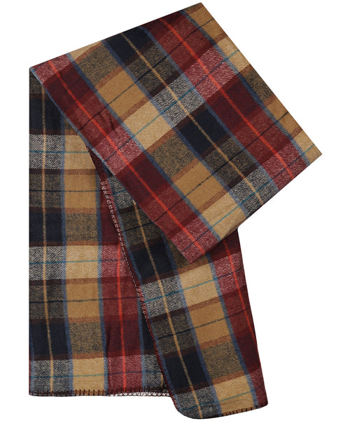 Warme fleece plaid | Rood