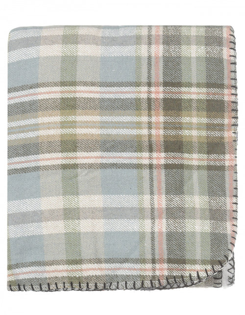 Warme fleece plaid | Groen