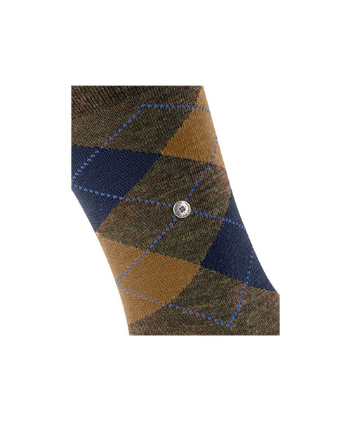 Edinburgh Melange Men's Socks | Green