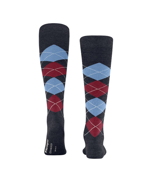 Edinburgh Men's Knee Socks | Blue