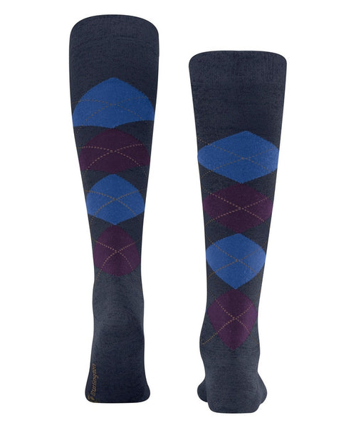 Edinburgh Men's Knee Socks | Blue