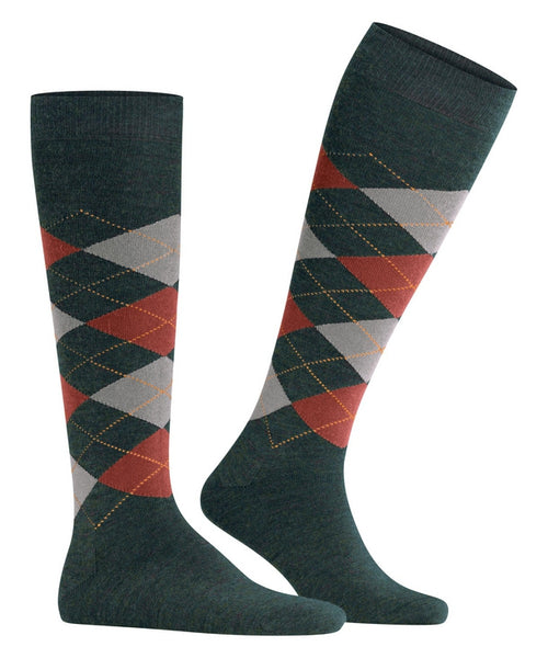 Edinburgh Men's Knee Socks | Green