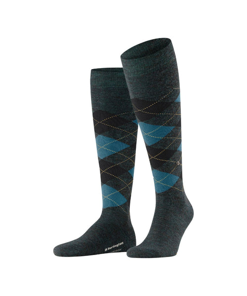 Edinburgh Men's Knee Socks | Green