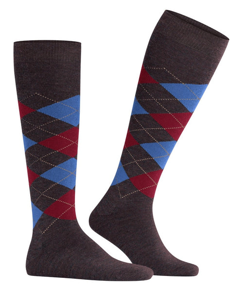 Edinburgh Men's Knee Socks | Purple