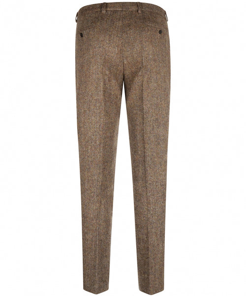 Chino Stijlvol Harris Tweed | Bruin