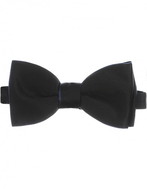 Contrast color bow | Black