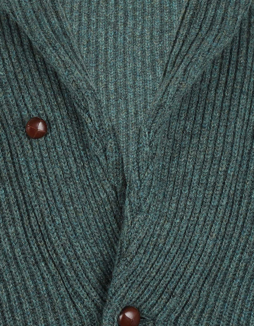 William Lockie Button Cardigan Shawl Collar | Moorland