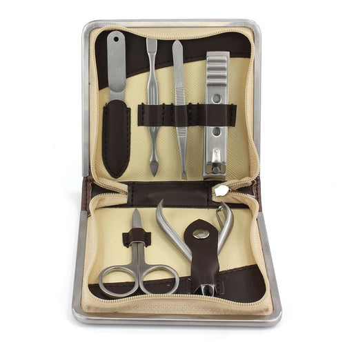 Manicure set | Brown