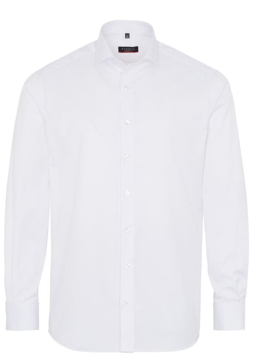 Eterna Shirt Double Cuff Modern Fit | White