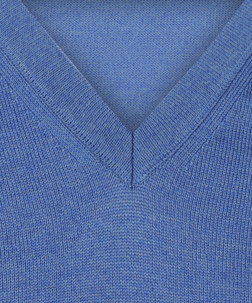 Maerz Slipover Merino Wool | Blue