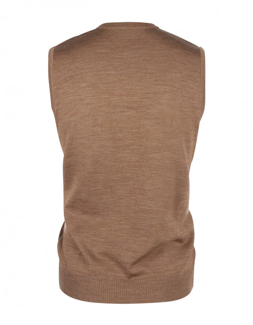 Maerz Slipover Merino Wool | Brown