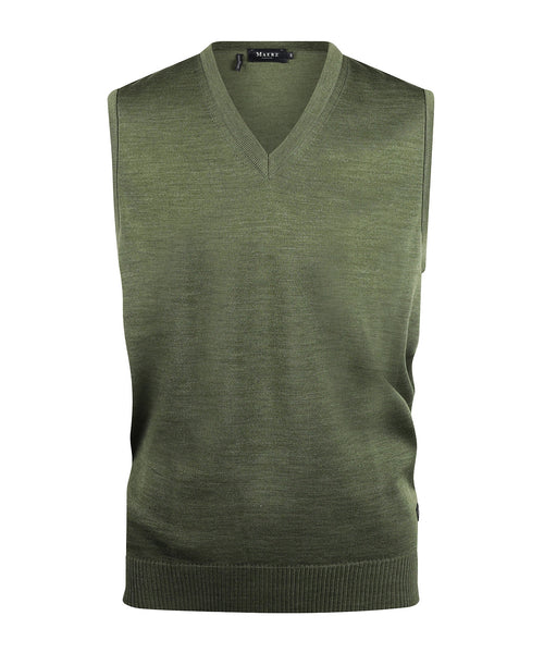 Maerz Slipover Merino Wool | Green