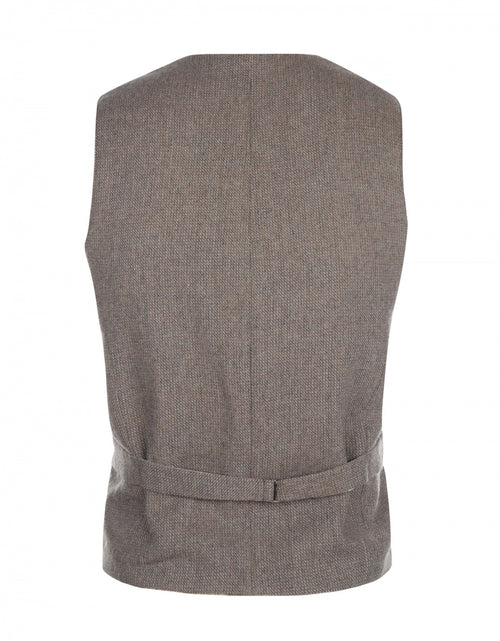 Iers Tweed Gilet | Beige