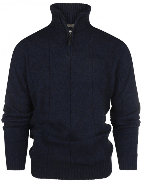 Trui Javelin hoge rits | Navy Blauw