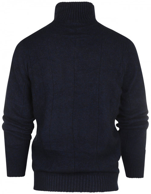 Trui Javelin hoge rits | Navy Blauw