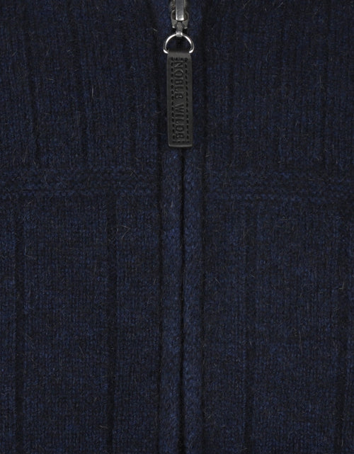 Noble Wilde Ritsvest Lancaster | Navy Blauw