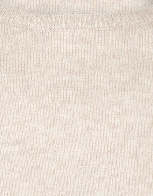 Pullover Lambswool round neck | Brown