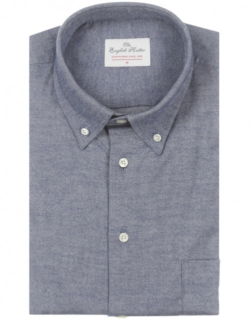 Katoenen Overhemd Button Down Regular Fit | Blauw