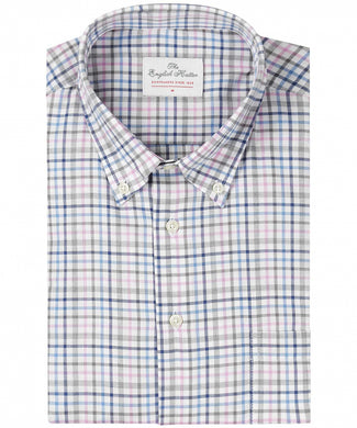 Katoenen Overhemd Button Down Regular Fit | Bruin