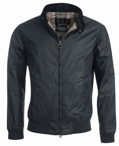 Wax jacket Leightweight Royston | Navy Blauw