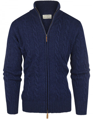 William Locke Cable Zip Cardigan | Regatta