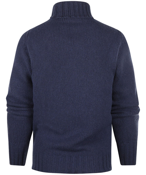 Turtleneck Geelong Cashmere | Blue