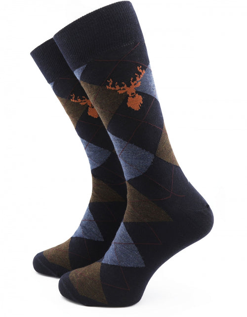 Corgi Men's Socks | Blue