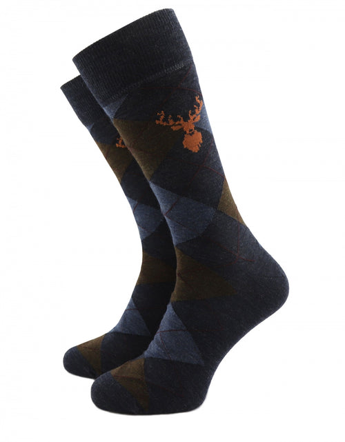 Corgi Men's Socks | Blue