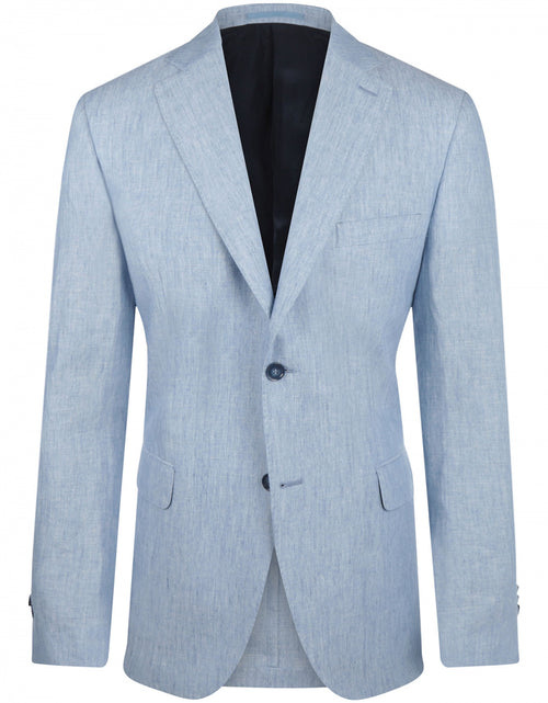 Linen blazer | Blue