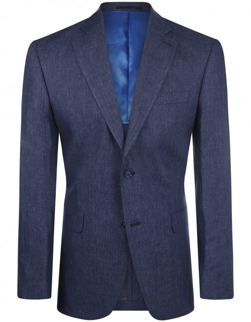 Linen blazer | Blue