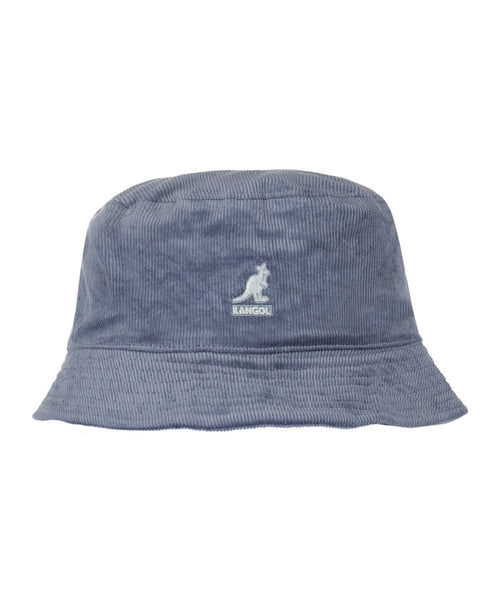 Kangol Corduroy Bucket Hat | Denim Blauw