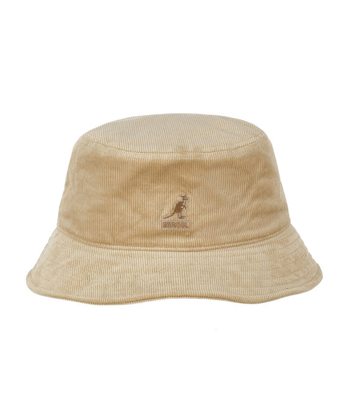 Kangol Corduroy Bucket Hat | Beige