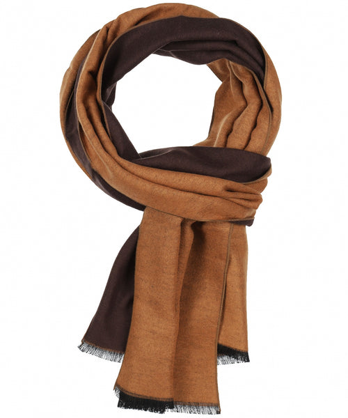 Scarf Silk | Brown