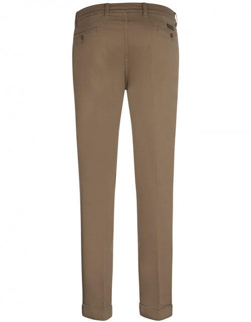 Boston Trousers Pleated and Turn-up | Brown