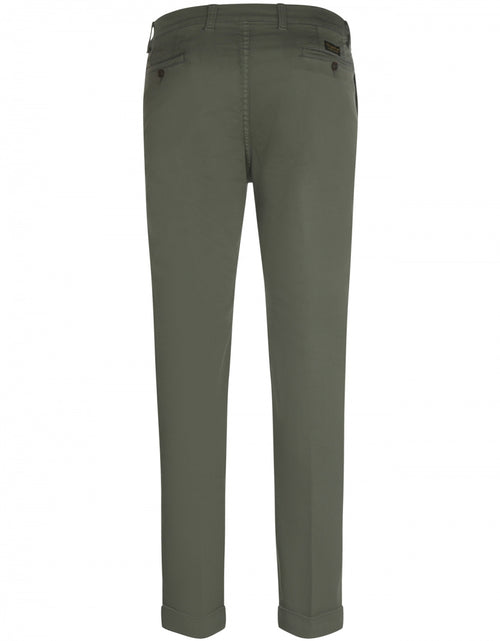 Boston Trousers Pleated and Turn-up | Green