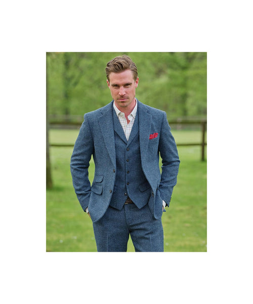 Harris Tweed Blazer | Blue