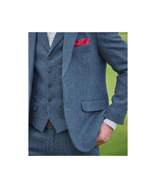 Harris Tweed Blazer | Blue