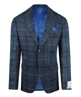 Harris Tweed Colbert | Blauw