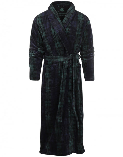 Dressing gown Velour | Blackwatch