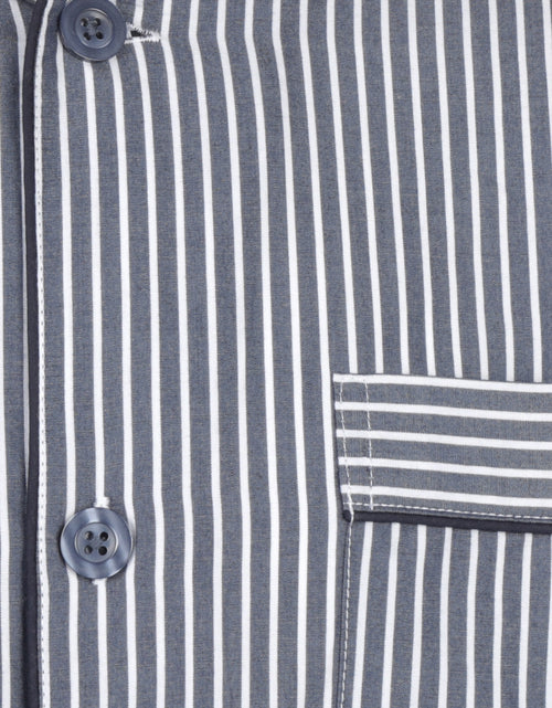 Pyjama classic striped | Blue