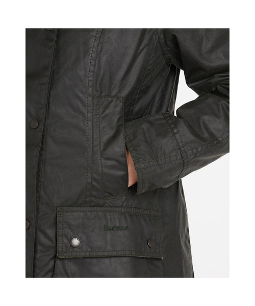 Barbour Classic Beadnell Wax Jacket Women | Sage